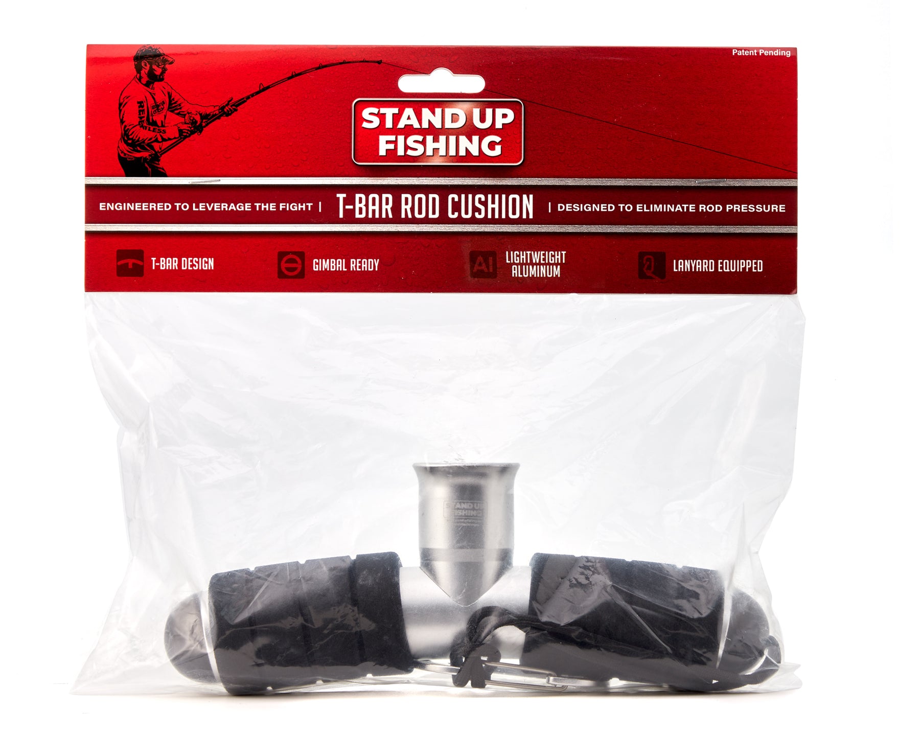 T-Bar Rod Cushion - Silver 2.0 – Stand Up Fishing